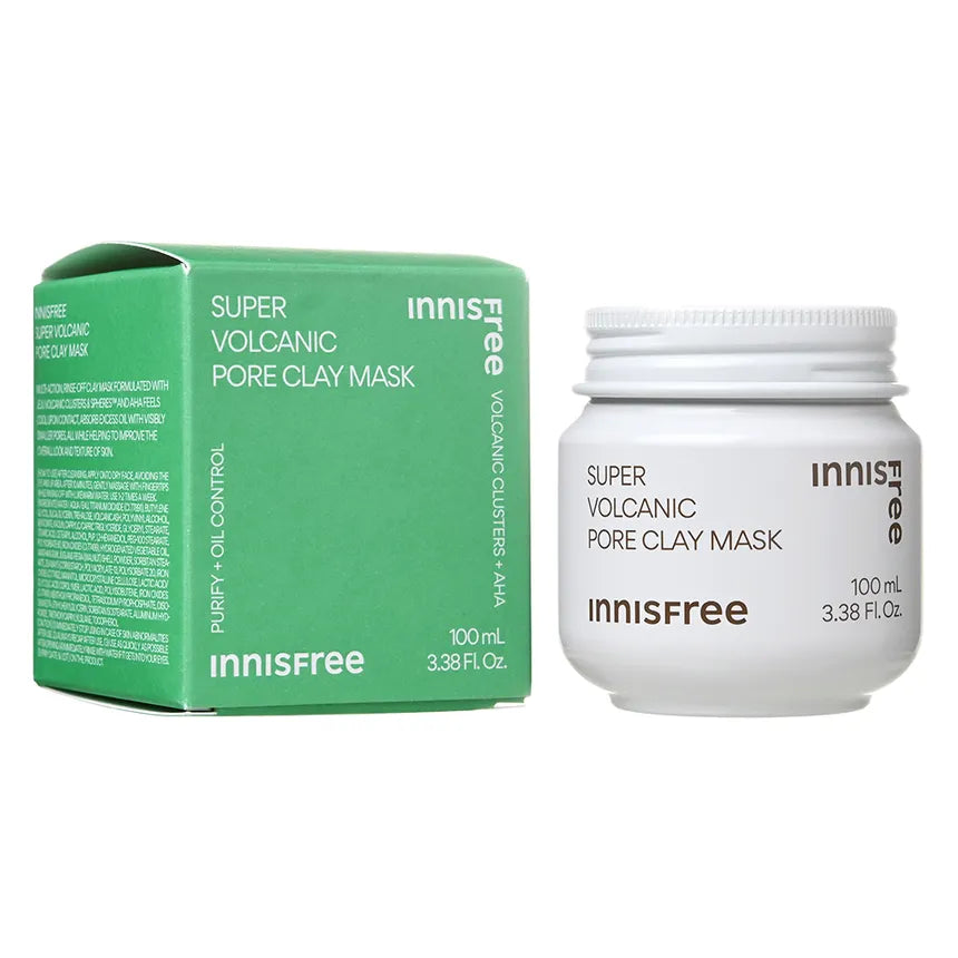 Innisfree Super Volcanic Pore Clay Mask 100 ml - Sando Skin
