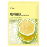 Anua - Green Lemon Vita C Blemish Serum Mask 25 ml - Sando Skin