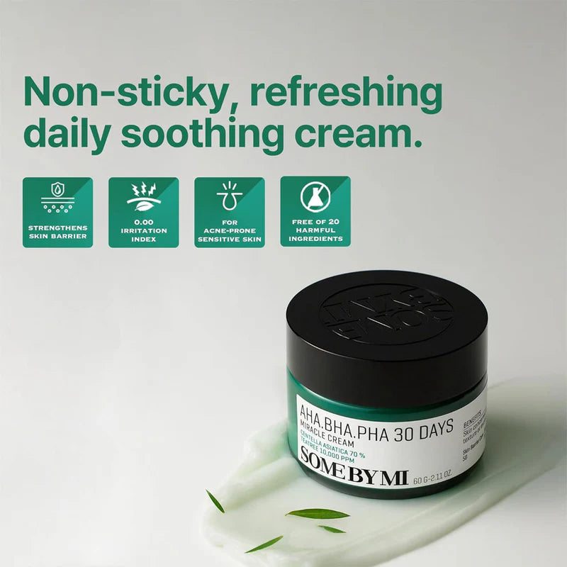 SOME BY MI AHA BHA PHA 30 Days Miracle Cream 50ml - Sando Skin
