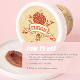 Skinfood - Black Sugar Strawberry Mask Wash Off - Sando Skin