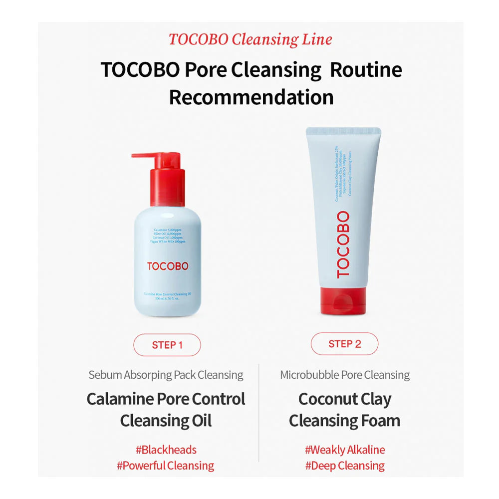 TOCOBO Calamine Pore Control Cleansing Oil 200 ml - Sando Skin
