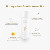 Thank You Farmer Rice Pure Essential Toner (200ml) - Sando Skin