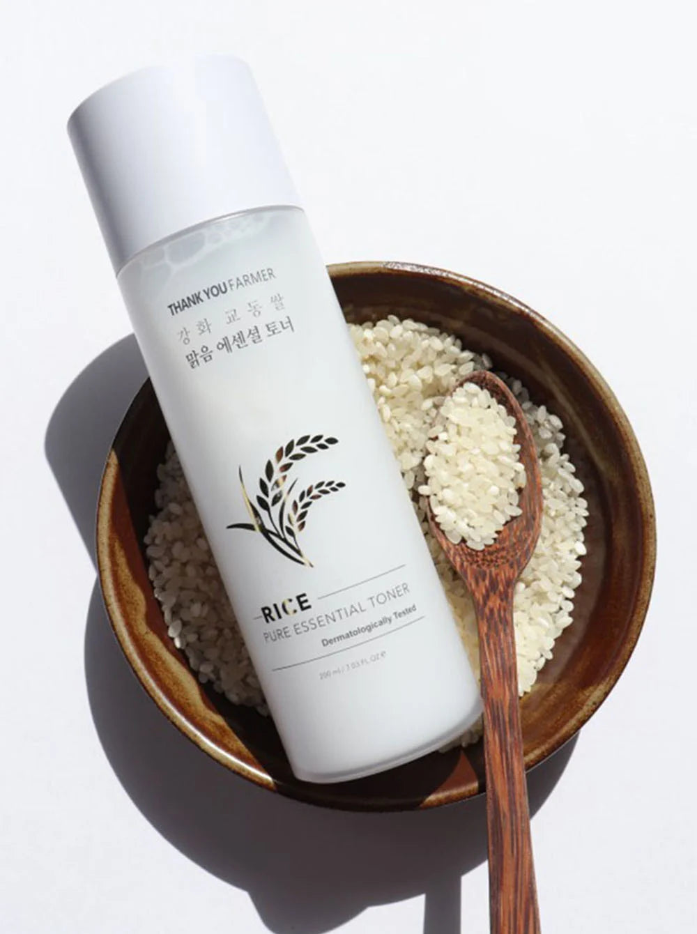 Thank You Farmer Rice Pure Essential Toner (200ml) - Sando Skin