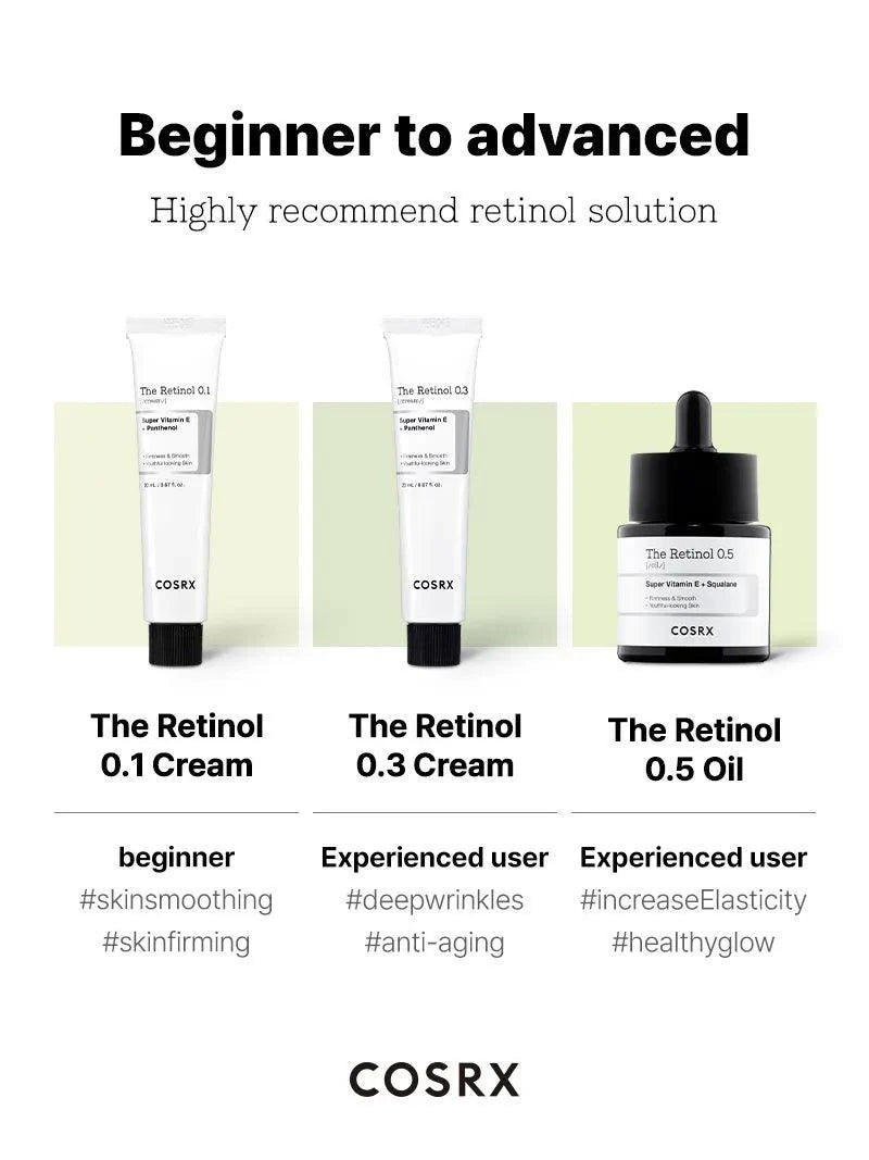 COSRX The Retinol 0.5 Oil 20ml - Sando Skin