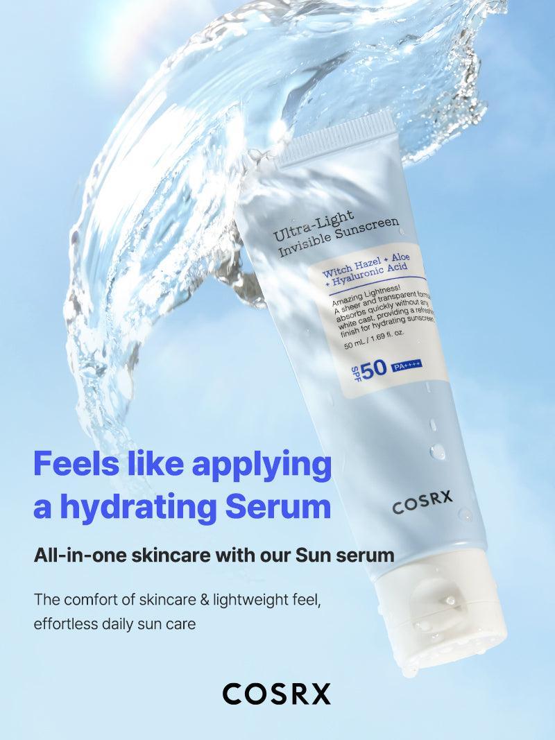 COSRX Ultra Light Invisible Sunscreen 50 ml - Sando Skin