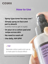 COSRX AHA/BHA Clarifying Treatment Toner 150ml - Sando Skin