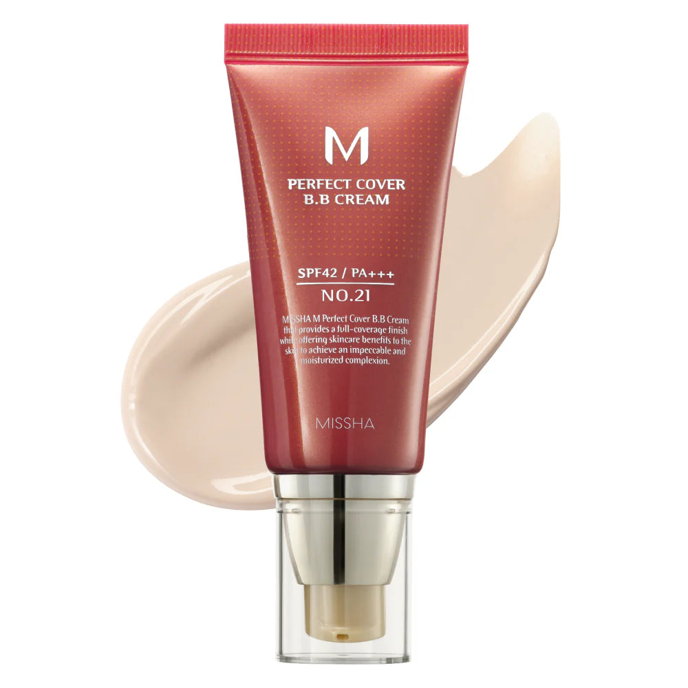 MISSHA M Perfect Cover BB Cream SPF 42 PA+++(50ml) - Sando Skin
