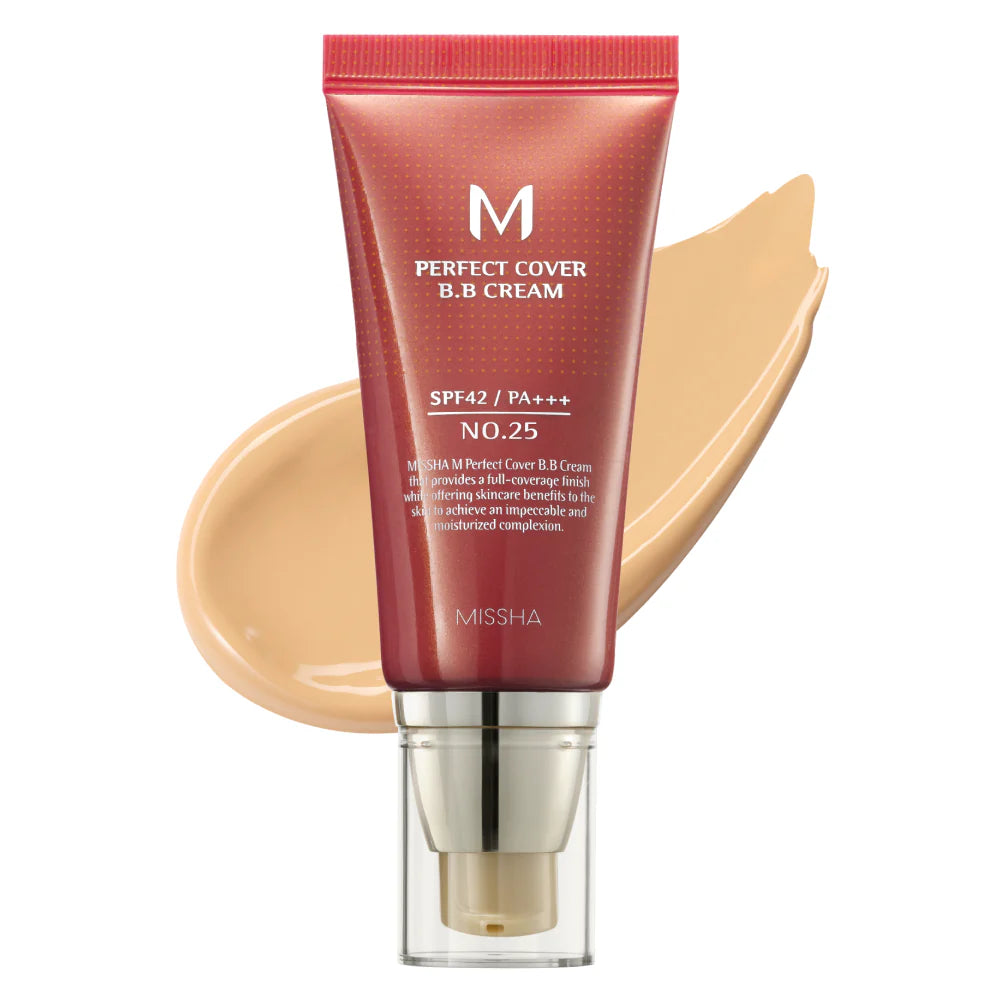 MISSHA M Perfect Cover BB Cream SPF 42 PA+++(50ml) - Sando Skin