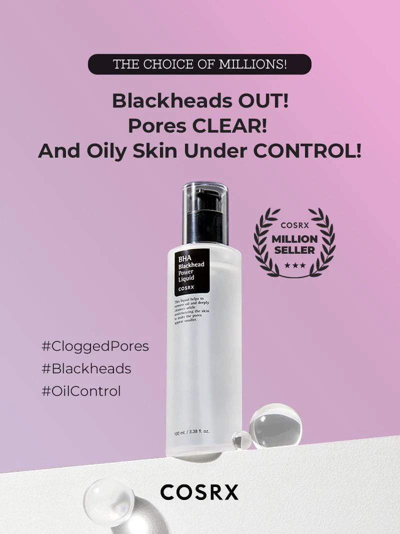 COSRX BHA Blackhead Power Liquid 100ml - Sando Skin