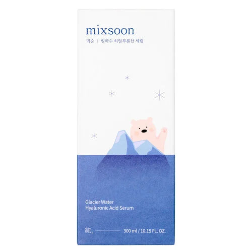 Mixsoon – Glacier Water Hyaluronic Acid Serum (300ml) - Sando Skin