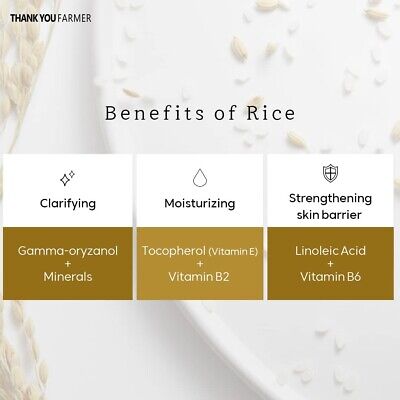 Thank You Farmer Rice Pure Gel and Cream 80ml - Sando Skin