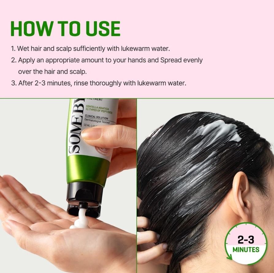 Some By Mi Cica Peptide Anti Hair Loss Derma Scalp Treatment 50ml - Sando Skin