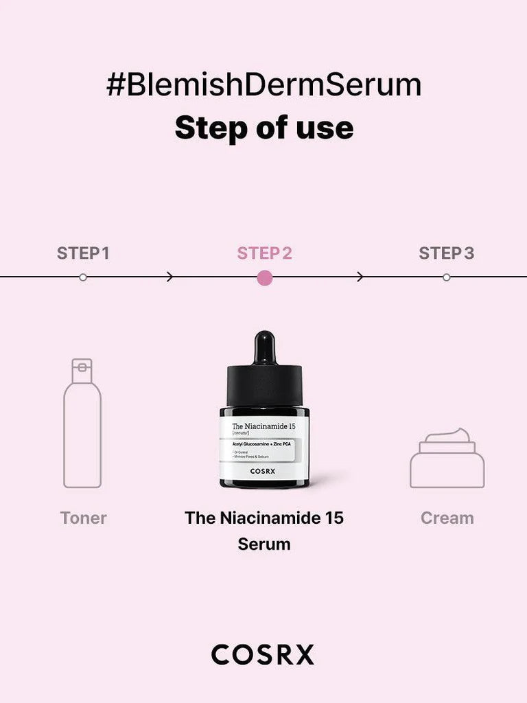 COSRX The Niacinamide 15 Serum 20 ml - Sando Skin