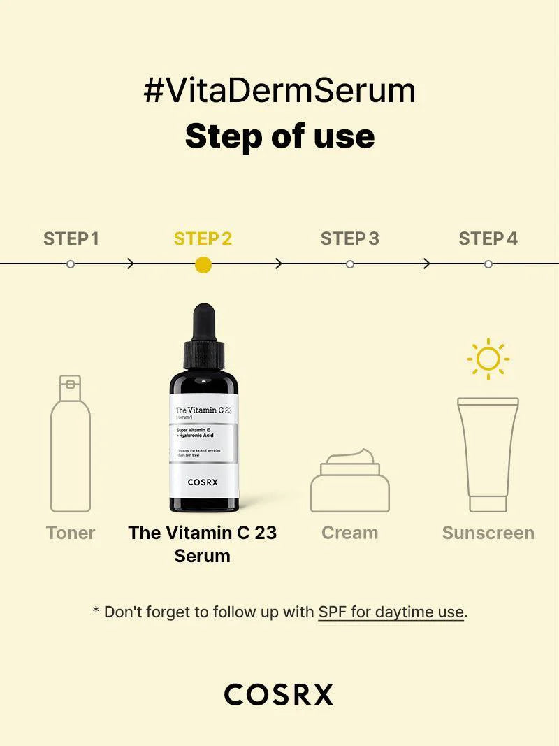 COSRX The Vitamin C 23 Serum 20ml - Sando Skin