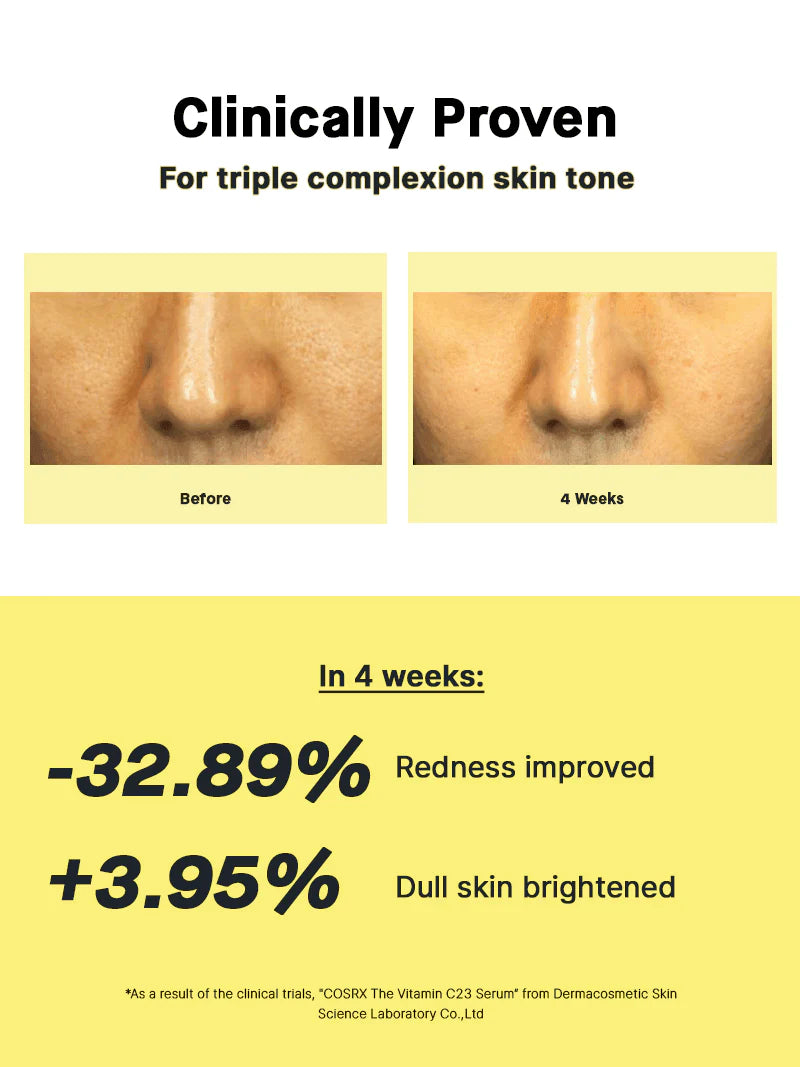 COSRX The Vitamin C 23 Serum 20ml - Sando Skin