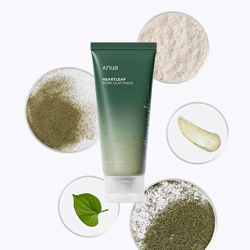 Anua - Heartleaf Pore Clay Pack 100ml - Sando Skin