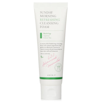 Axis-Y Sunday Morning Refreshing Cleansing Foam 120 ml - Sando Skin