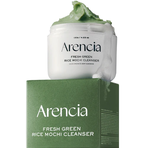 Arencia - Fresh Green Rice Mochi Cleanser - Sando Skin