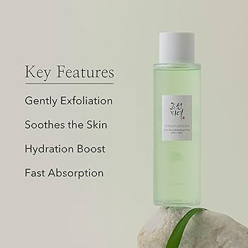 Beauty of Joseon - Green Plum Refreshing Toner: AHA + BHA - Sando Skin