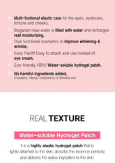 Heimish Bulgarian Rose Water Hydrogel Eye Patch [New version: 60pcs] - Sando Skin