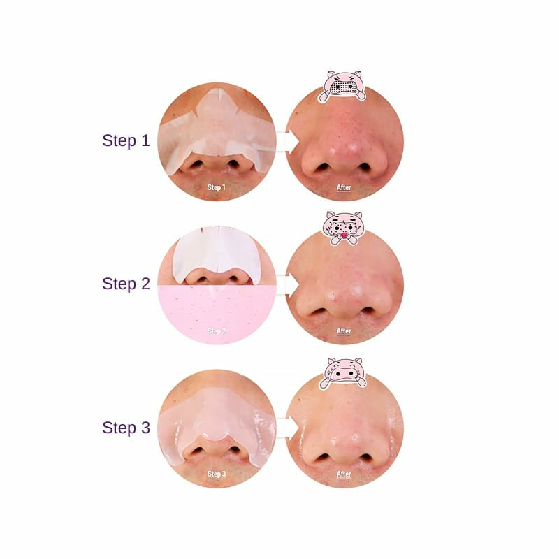 Holika Holika - Pig clear black head 3-step kit - Sando Skin