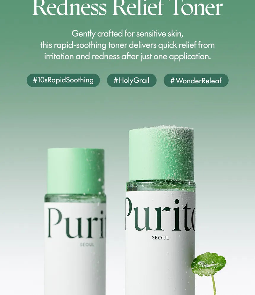 Purito Seoul Wonder Releaf Centella Toner Unscented 200 ml - Sando Skin