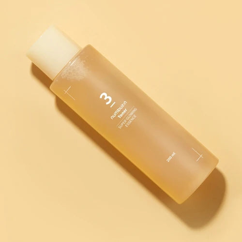 Numbuzin - No.3 Super Glowing Essence Toner 200 ml - Sando Skin