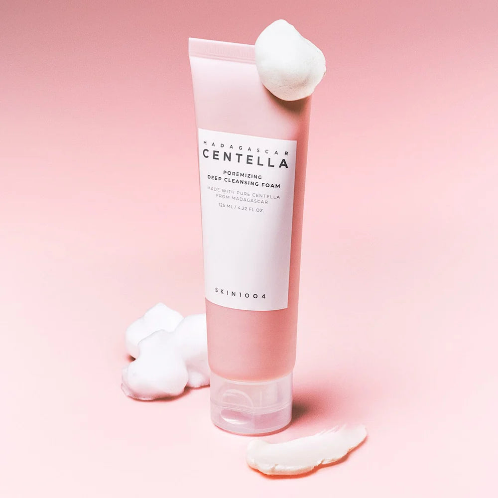 Skin1004 Madagascar Centella Poremizing Deep Cleansing Foam 125 ml - Sando Skin