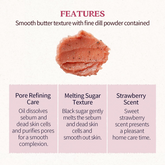 Skinfood - Black Sugar Strawberry Mask Wash Off - Sando Skin