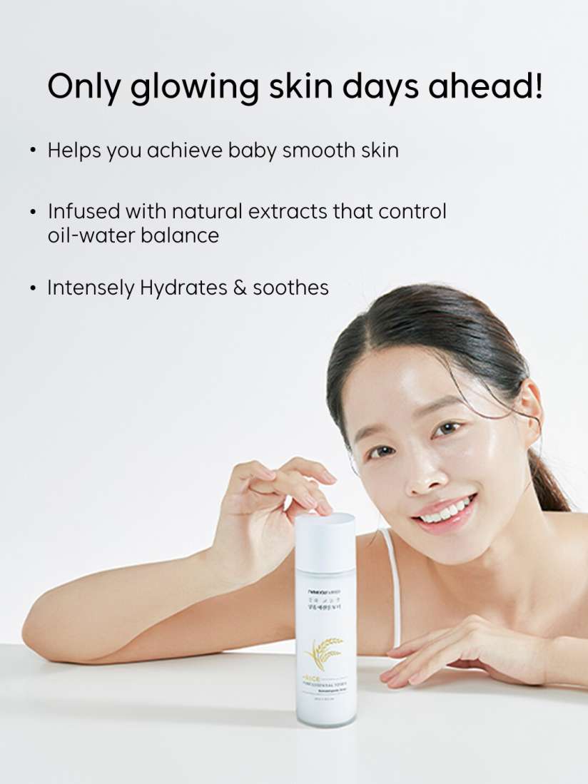 Thank You Farmer Rice Pure Essential Toner (200ml) - Sando Skin