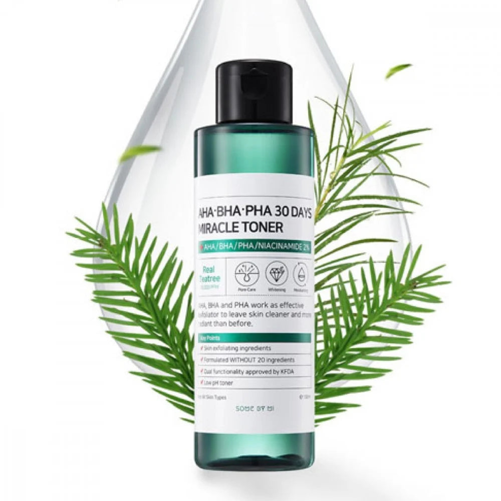 SOME BY MI AHA BHA PHA 30 Days Miracle Toner 150ml - Sando Skin